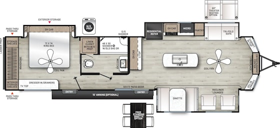 Plan de plancher