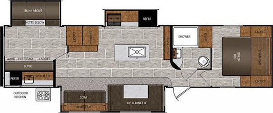 Plan de plancher
