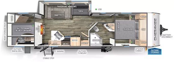 Plan de plancher