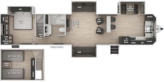 Plan de plancher