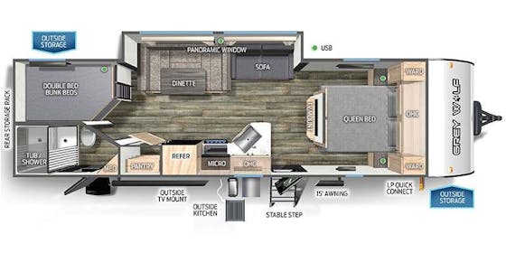 Plan de plancher