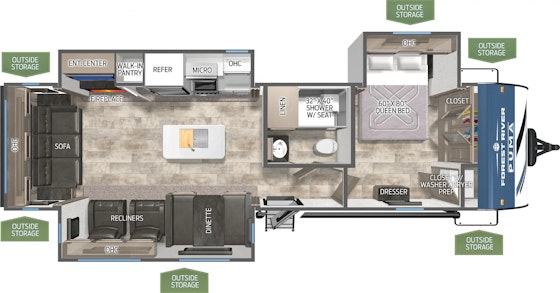 Plan de plancher