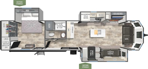 Plan de plancher