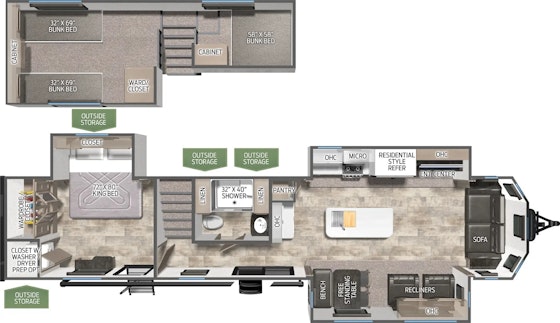 Plan de plancher
