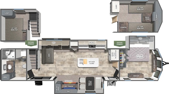 Plan de plancher