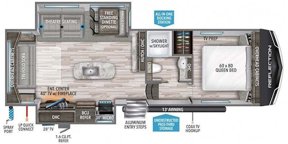 Plan de plancher