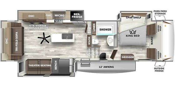 Plan de plancher