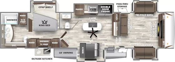 Plan de plancher