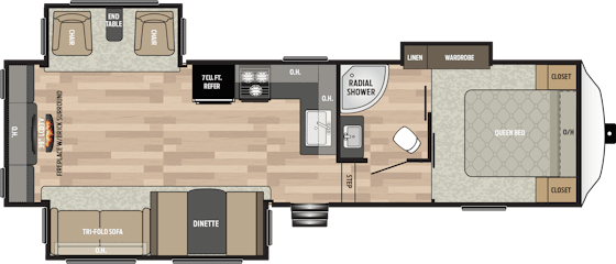 Plan de plancher