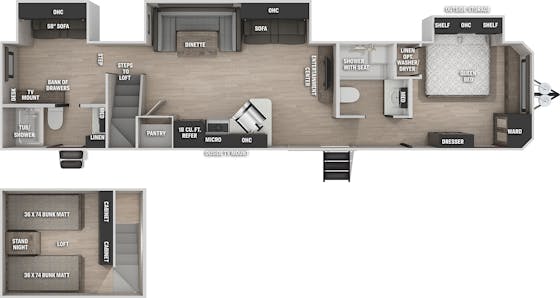 Plan de plancher
