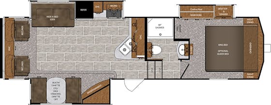 Plan de plancher